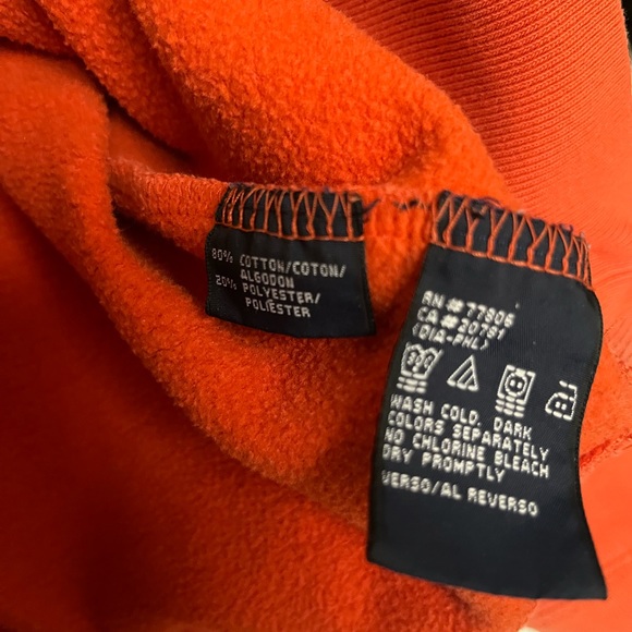Vintage Women’s Tommy Hilfiger Sweatshirt Orange Small - Picture 5 of 5